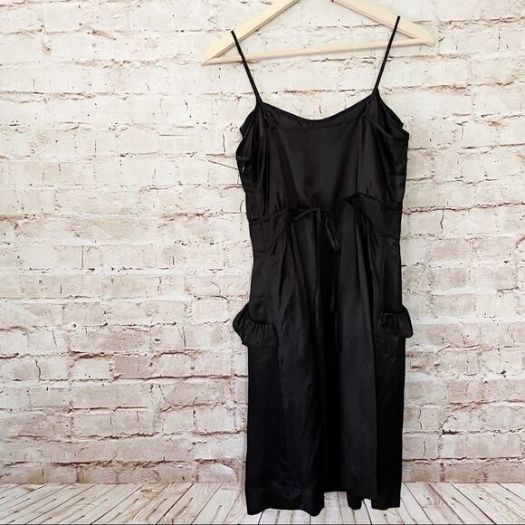 Marc by Marc Jacobs satin slip apron dress - Picture 3 of 7